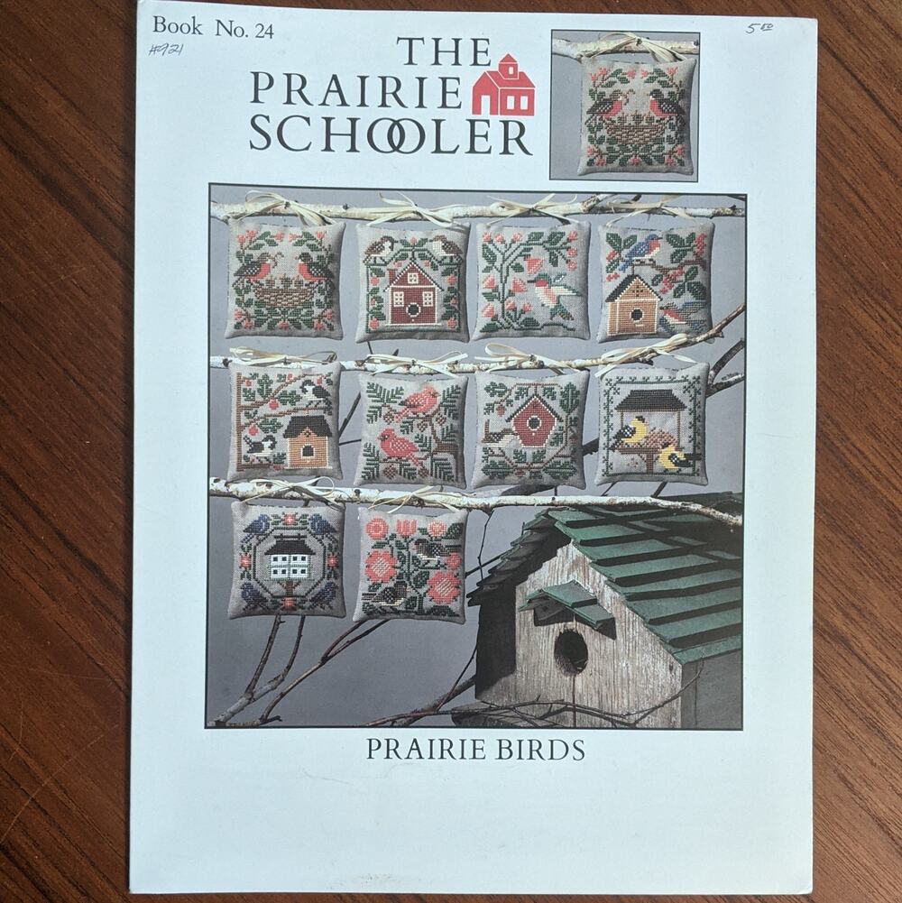Prairie Birds Cross Stitch Pattern Pamphlet